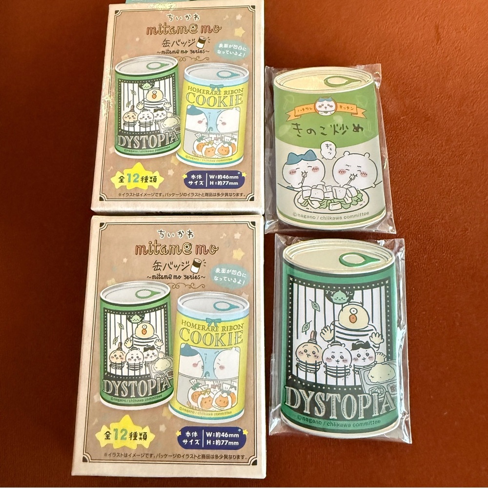 New Japan Chiikawa Hachiware pins